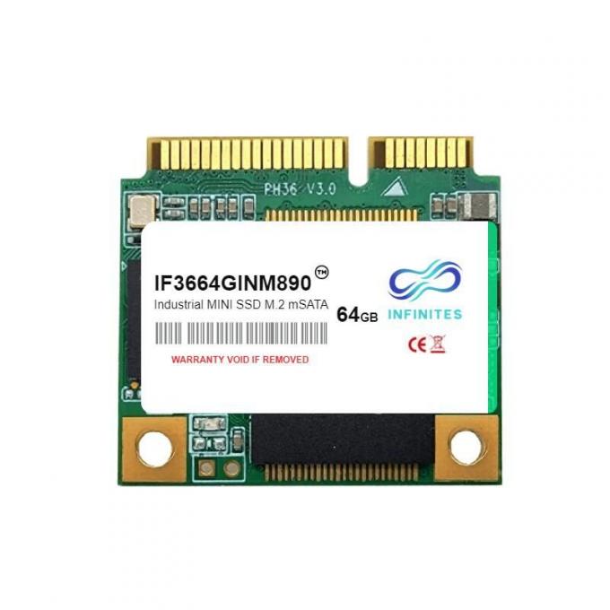 Industrial M. 2 Pcie SSD, N-26m2 (2242) , 256 GB, 3D Pslc Flash, -40° C to +85° C Nand Flash Memory