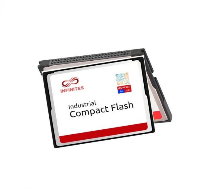 Compactflash Memory Card (CF) PATA Interface Uncompromising Embedded Systems Application Solutions Flash Type SLC 32GB Industrial Grade CF -40° C~+85° C