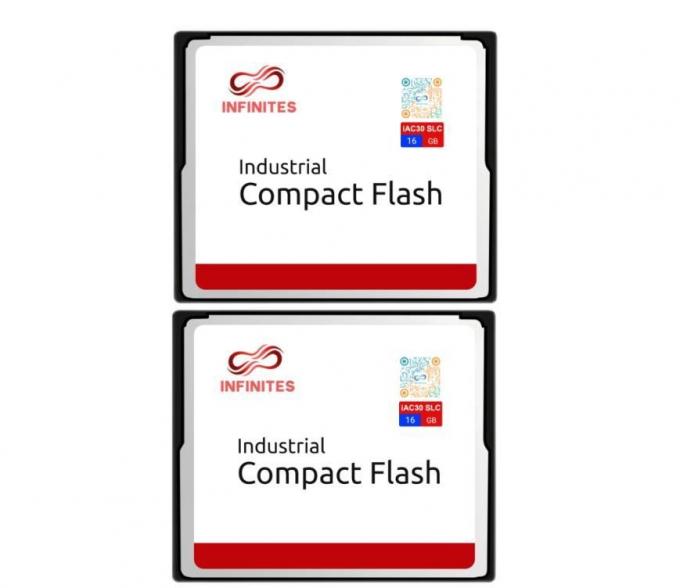 Compactflash Memory Card (CF) PATA Interface Uncompromising Embedded Systems Application Solutions Flash Type SLC 32GB Industrial Grade CF -40° C~+85° C