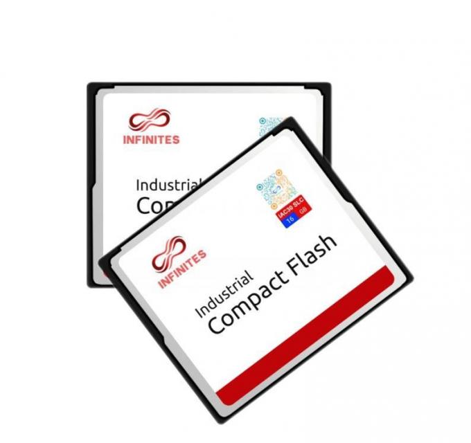 Compactflash Memory Card (CF) PATA Interface Uncompromising Embedded Systems Application Solutions Flash Type SLC 32GB Industrial Grade CF -40° C~+85° C